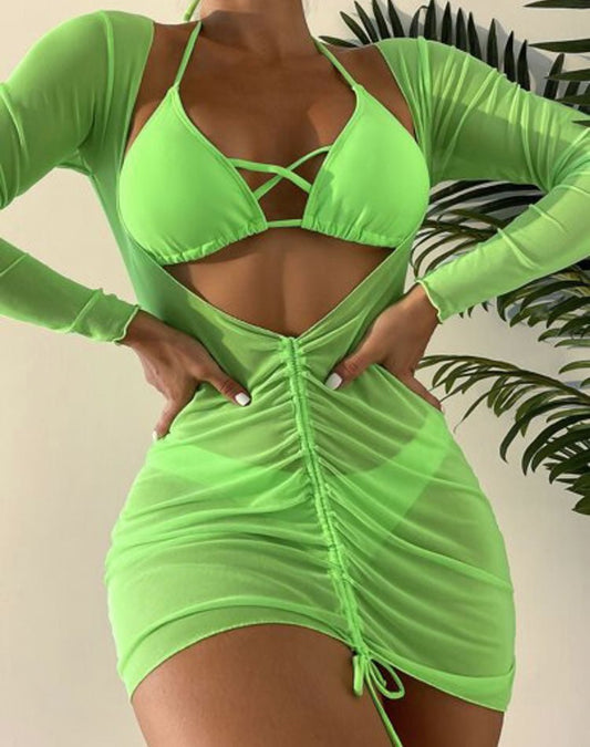 Girls Like Me 3 Piece Bikini Set - Late Night Lingerie