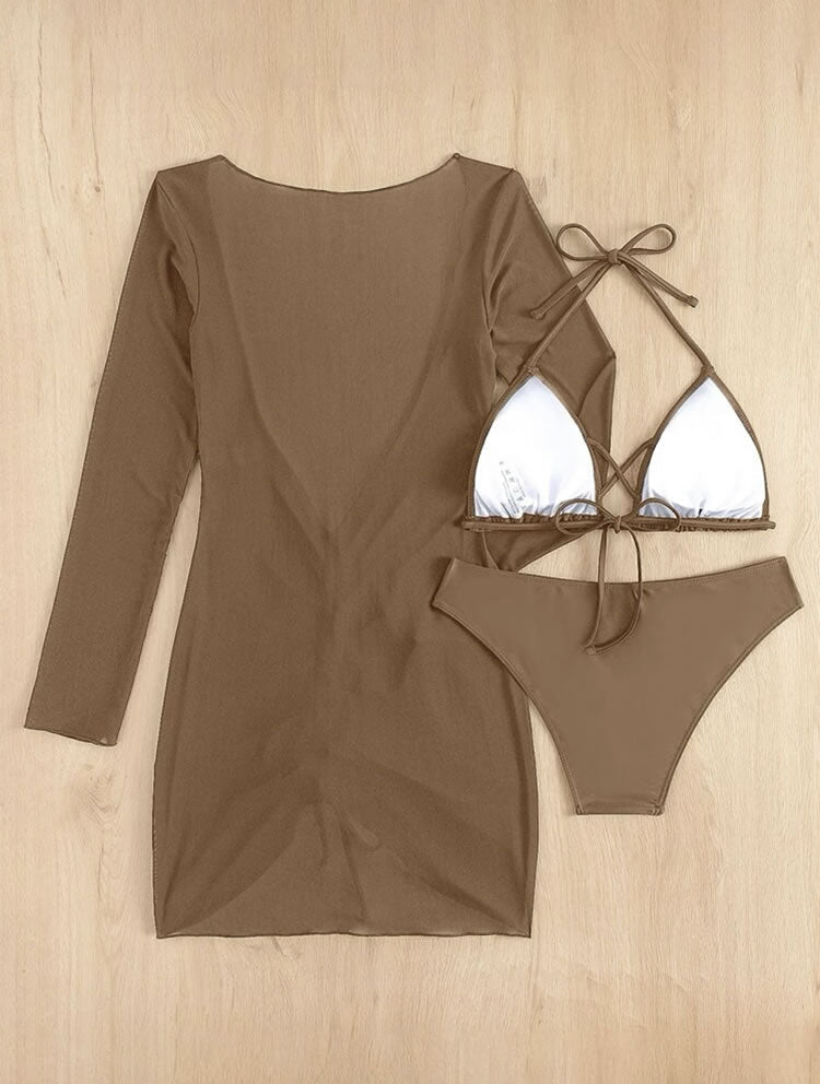 Girls Like Me 3 Piece Bikini Set - Late Night Lingerie
