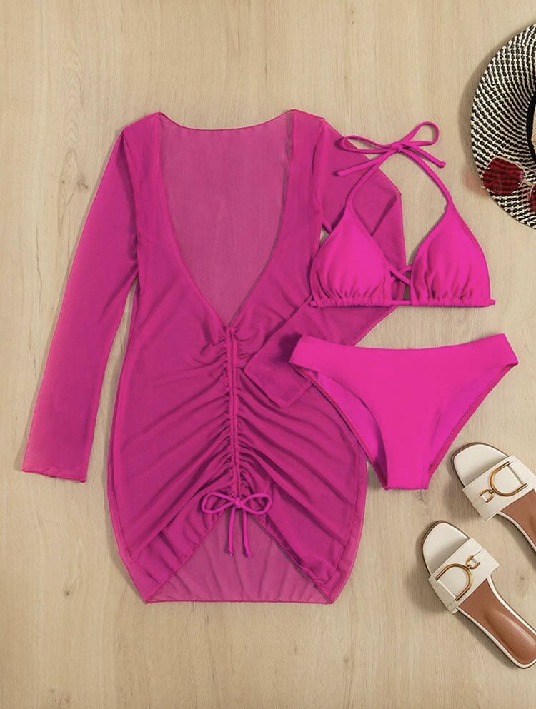 Girls Like Me 3 Piece Bikini Set - Late Night Lingerie