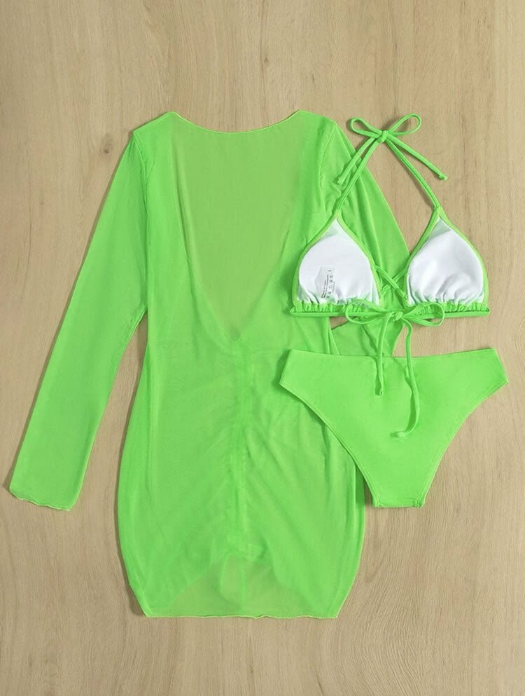 Girls Like Me 3 Piece Bikini Set - Late Night Lingerie