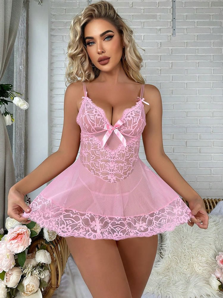 Graceful Touch Babydoll Set - Late Night Lingerie
