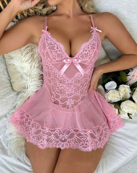 Graceful Touch Babydoll Set - Late Night Lingerie