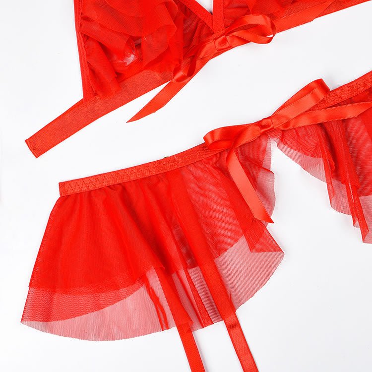 Infinite Love Lace 4 Piece Set - Late Night Lingerie