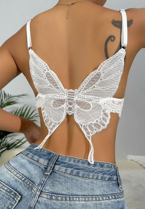 Just A Fling Lace Bralette - Late Night Lingerie