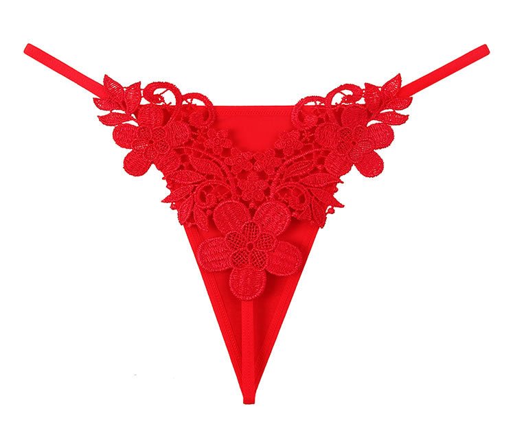 Keep Me In Love Lace Thong Panty - Late Night Lingerie