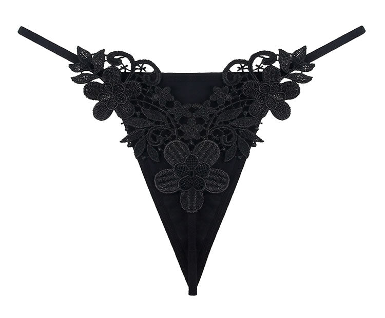 Keep Me In Love Lace Thong Panty - Late Night Lingerie