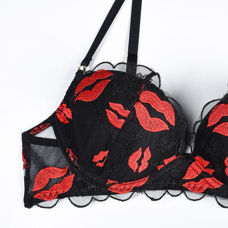 Kiss and Tell Bra Set - Late Night Lingerie