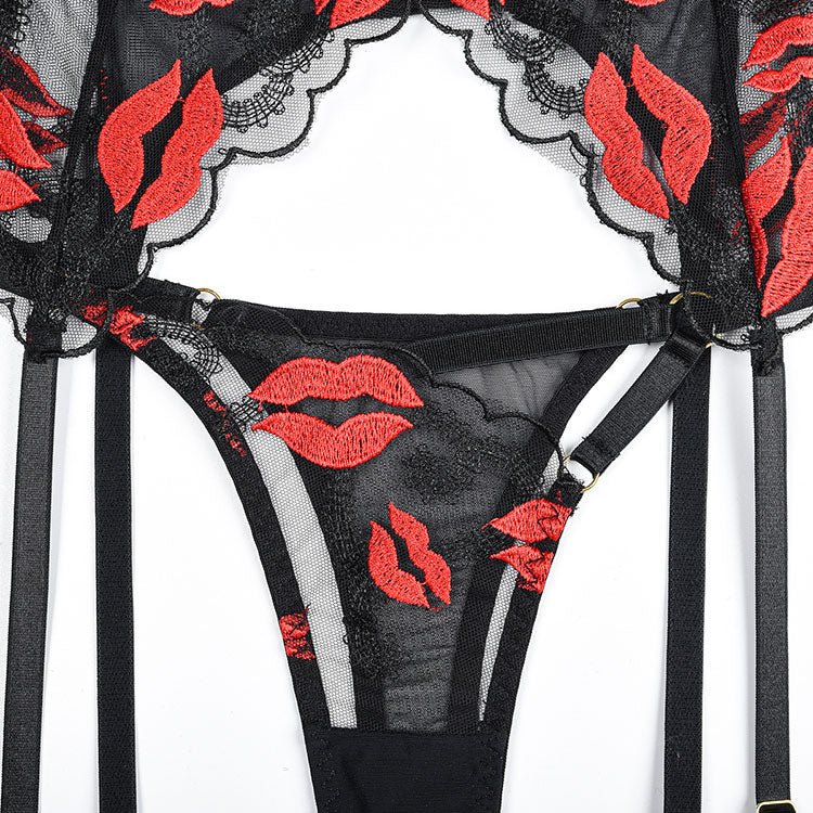 Kiss and Tell Bra Set - Late Night Lingerie