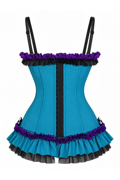 Lavish Mad Tea Party Lycra Corset