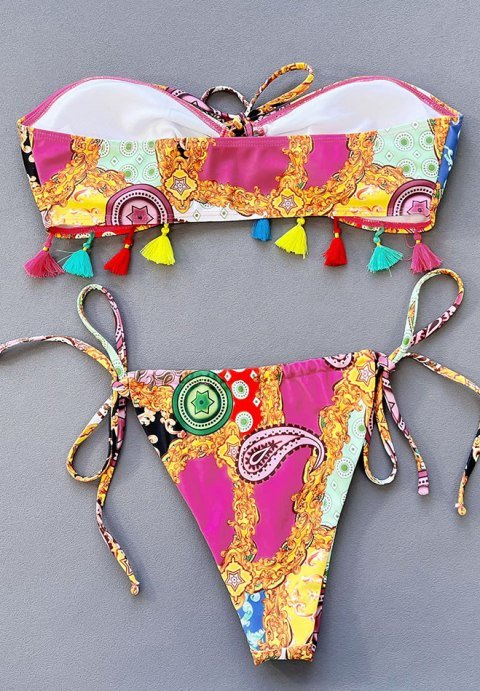 Lucy Bandeau 2 Piece Bikini - Late Night Lingerie