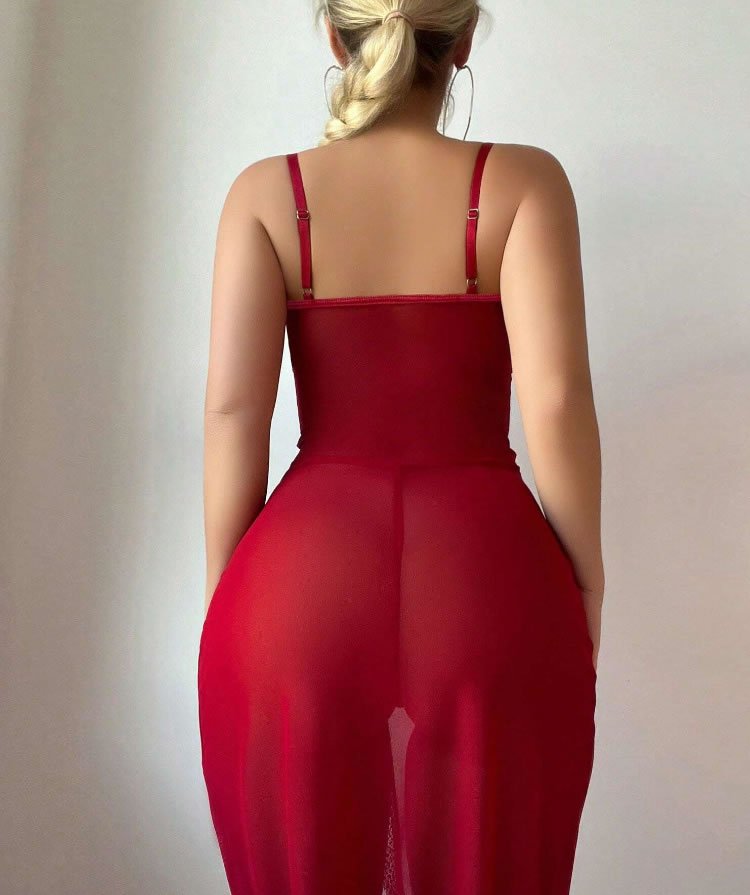 Luring Delight Lingerie Gown - Late Night Lingerie