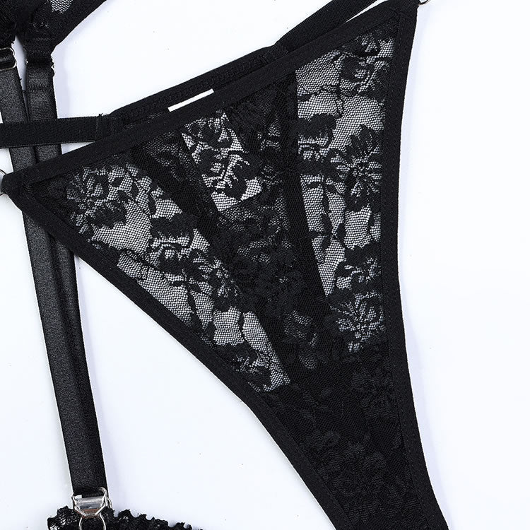 Midnight Passion Bustier Set - Late Night Lingerie