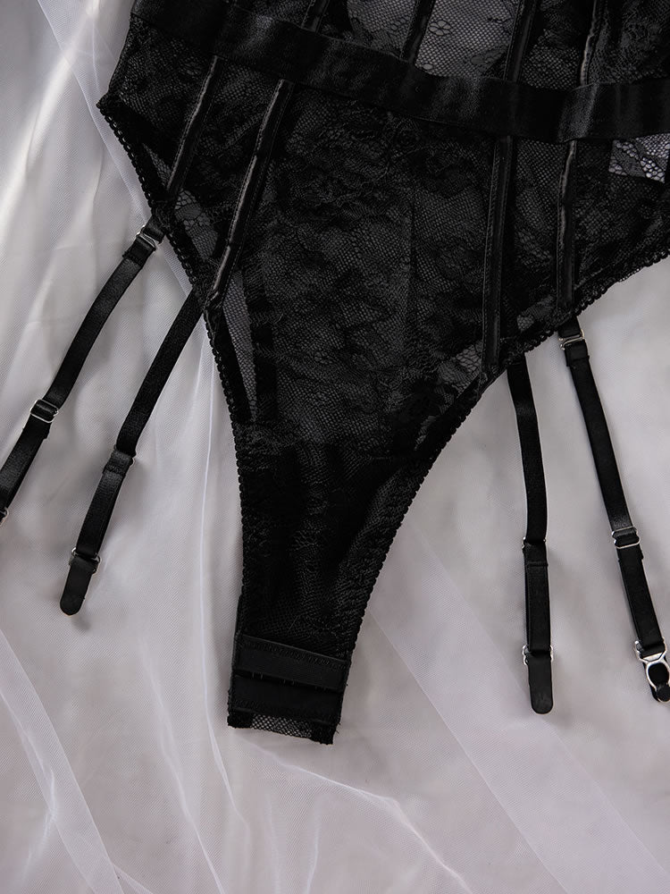One More Kiss Lace Teddy - Late Night Lingerie