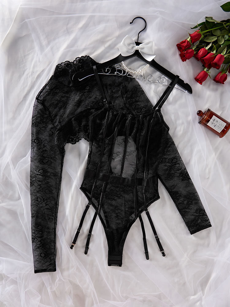 One More Kiss Lace Teddy - Late Night Lingerie