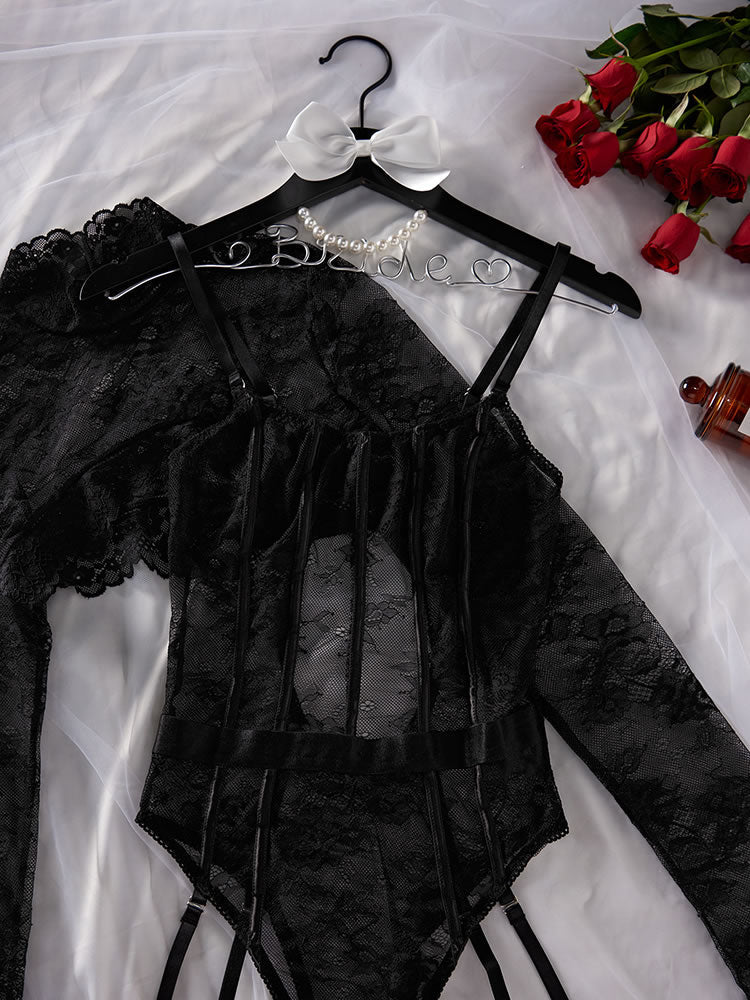 One More Kiss Lace Teddy - Late Night Lingerie