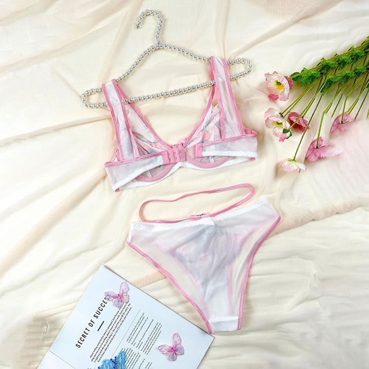 Plus Size All Eyes on You Bra Set - Late Night Lingerie