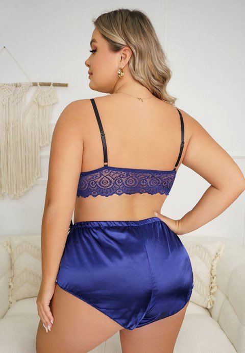 Plus Size Bedroom Fantasy 2 Piece Set - Late Night Lingerie