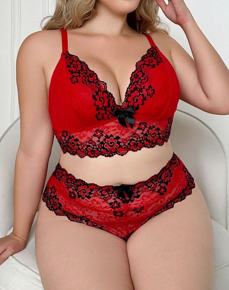 Plus Size Daring Dreamer Bra Set - Late Night Lingerie