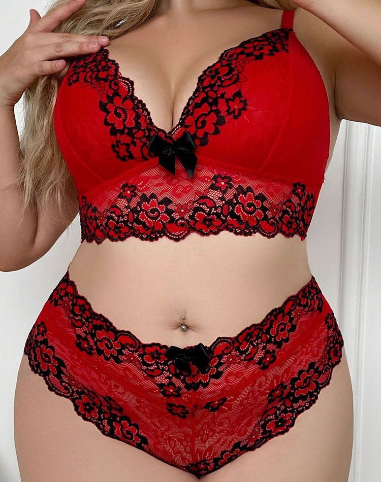 Plus Size Daring Dreamer Bra Set - Late Night Lingerie