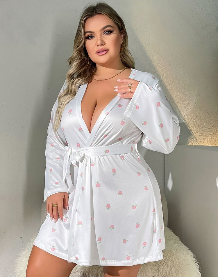 Plus Size Evening Affair Robe - Late Night Lingerie