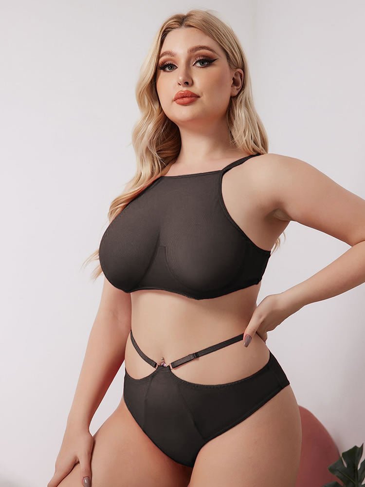 Plus Size Feeling Flirty 2 Piece Set - Late Night Lingerie