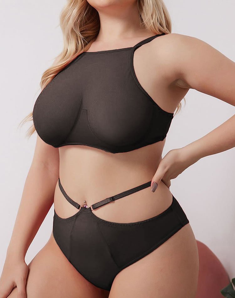 Plus Size Feeling Flirty 2 Piece Set - Late Night Lingerie