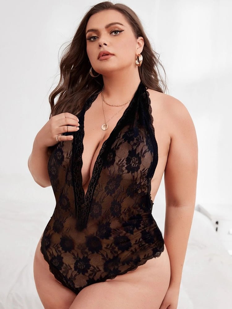Plus Size In Too Deep Teddy - Late Night Lingerie