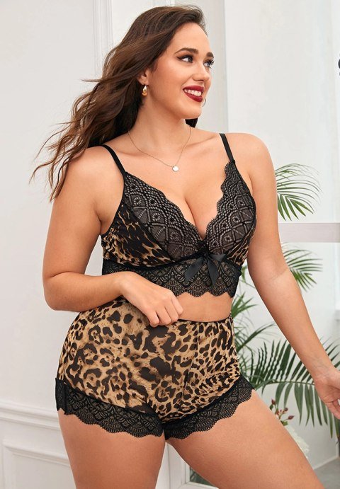 Plus Size Love To Flirt Bra Set - Late Night Lingerie