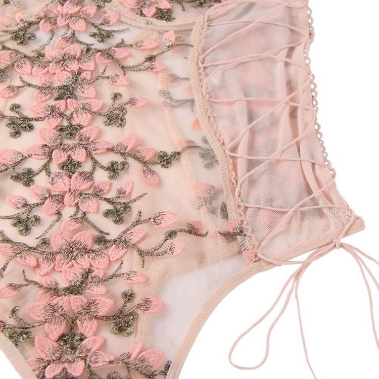 Plus Size Mesh You Up Teddy - Late Night Lingerie