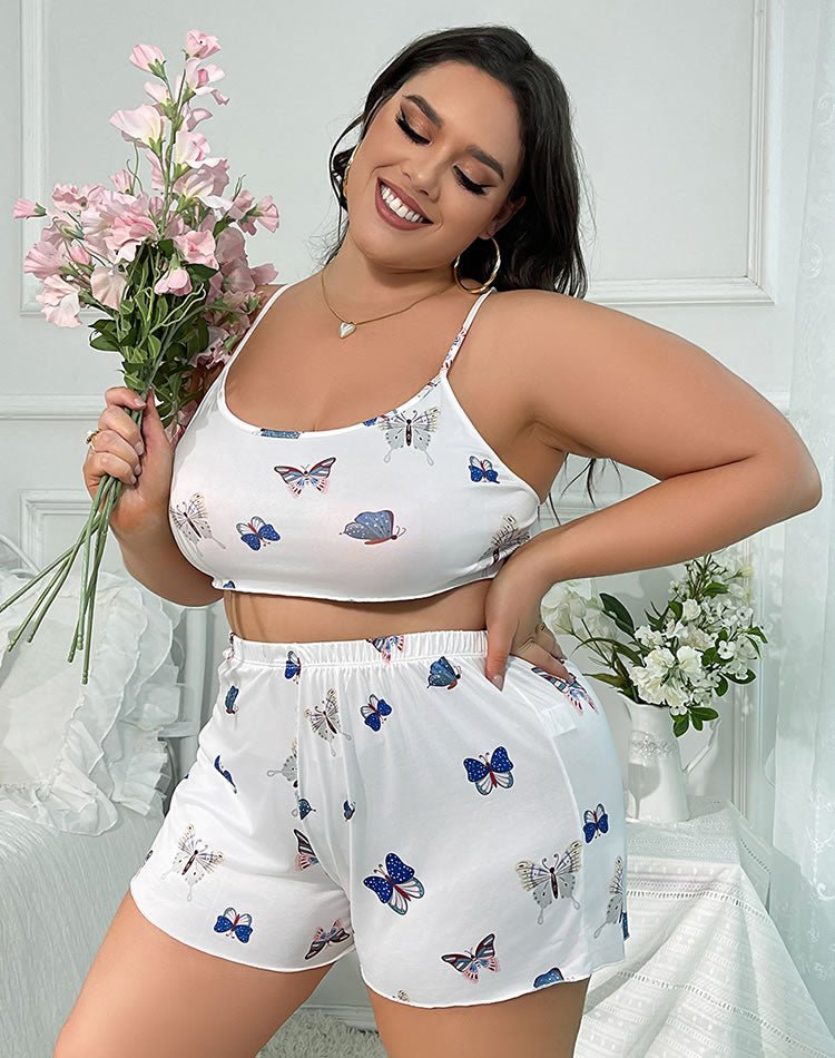 Plus Size Peyton Pajama Set - Late Night Lingerie