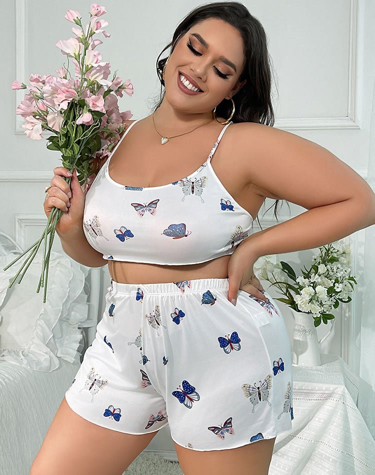 Plus Size Peyton Pajama Set - Late Night Lingerie