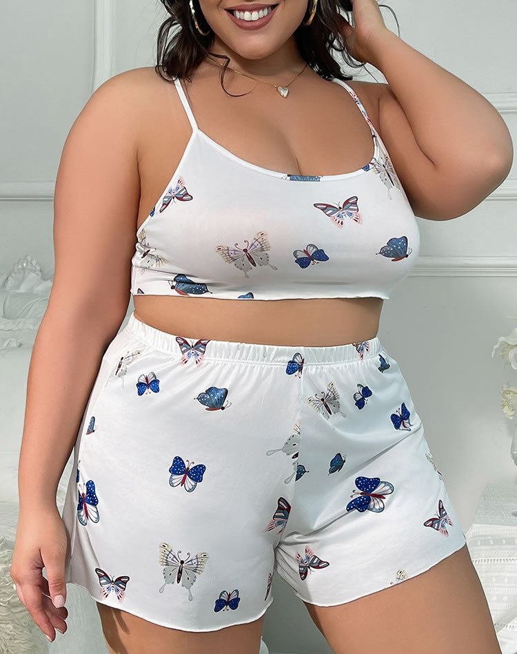 Plus Size Peyton Pajama Set - Late Night Lingerie