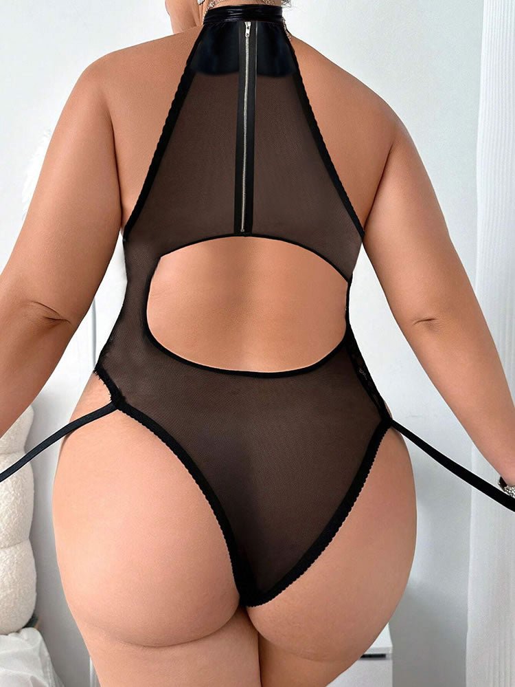 Plus Size Play Time Lace Teddy - Late Night Lingerie