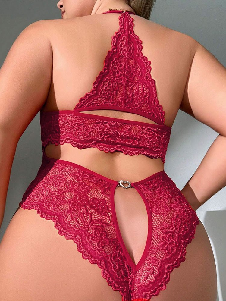 Plus Size Temptation Love Teddy - Late Night Lingerie