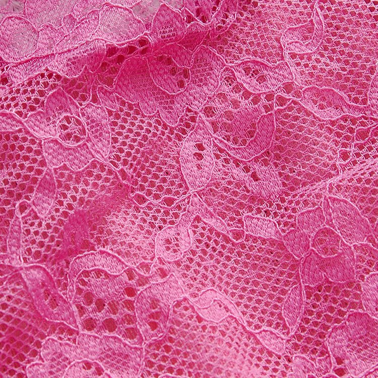 Rose Lace Bodysuit with White Trim Details - Late Night Lingerie