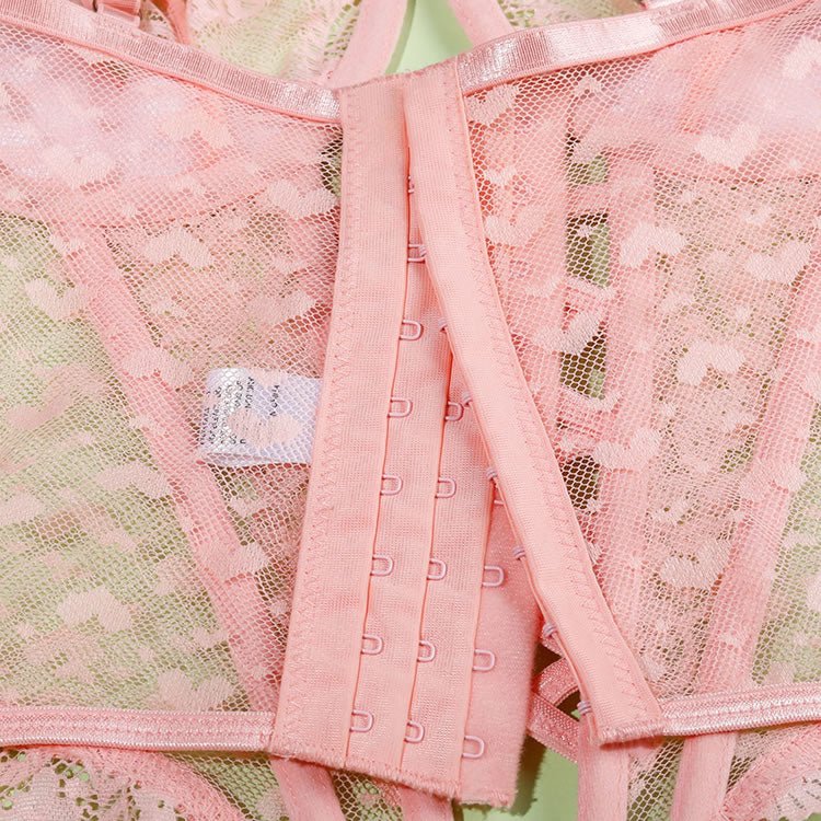 Stunning Longline Lace Bra Set - Late Night Lingerie