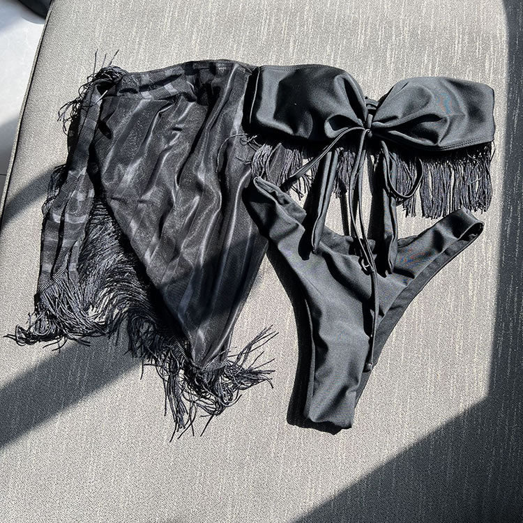 There's A Beach For That 3 Piece Sunsuit Set - Late Night Lingerie