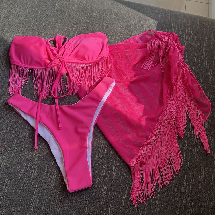 There's A Beach For That 3 Piece Sunsuit Set - Late Night Lingerie