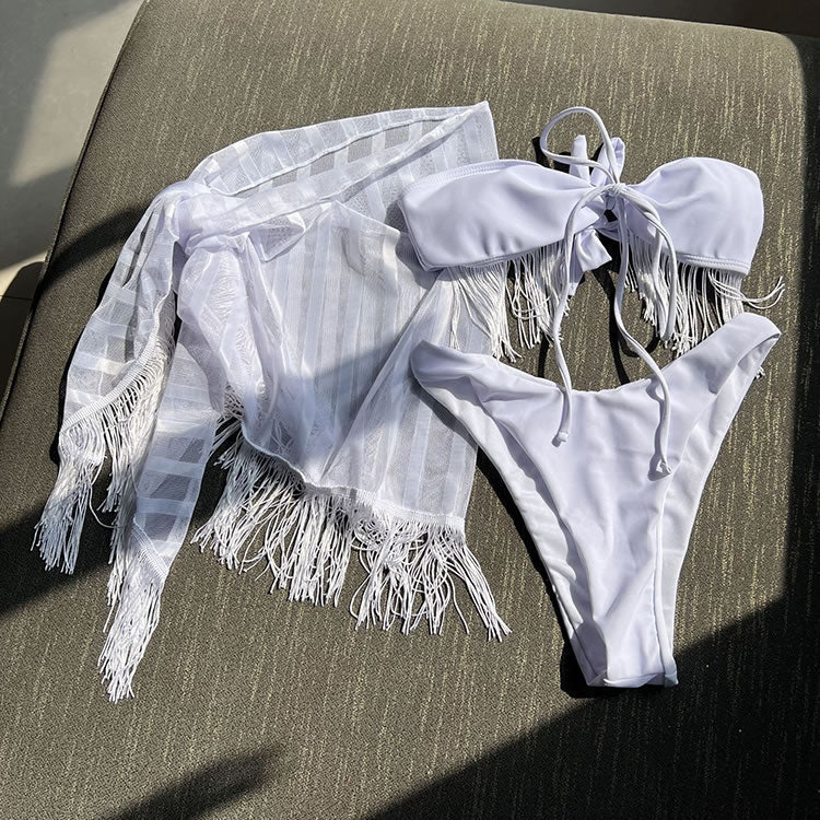 There's A Beach For That 3 Piece Sunsuit Set - Late Night Lingerie