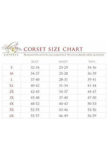Top Drawer 2 PC Pin-Up Sailor Corset Dress Costume
