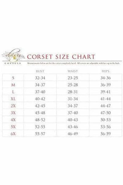 Top Drawer 5 PC Red Hot Riding Hood Corset Costume - Late Night Lingerie