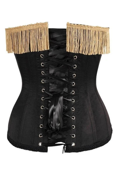 Top Drawer Midnight Ringmaster Steel Boned Corset