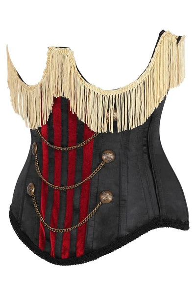Top Drawer The Greatest Show Steel Boned Underbust Corset