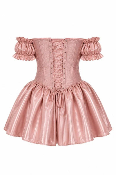 Top Drawer Good Witch Steel Boned Corset Dress