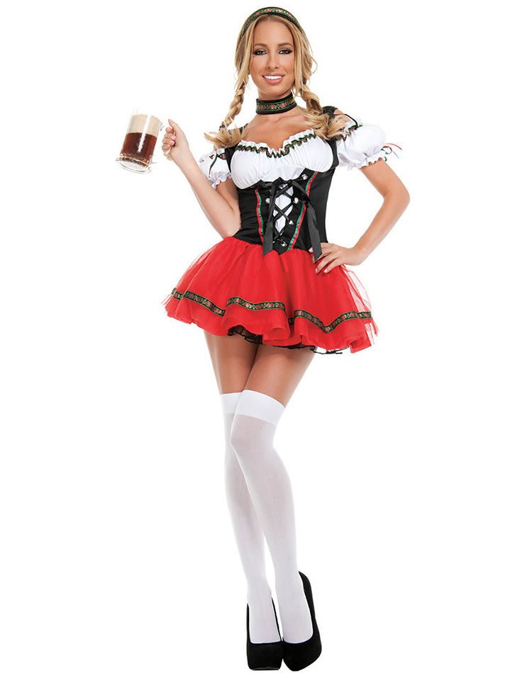 Vintage Beer Girl Costume - Late Night Lingerie
