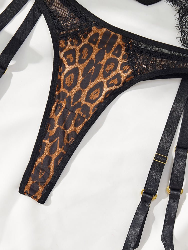 Wild Nights Garter Bra Set - Late Night Lingerie