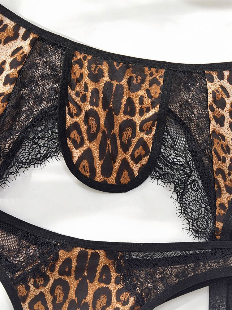 Wild Nights Garter Bra Set - Late Night Lingerie