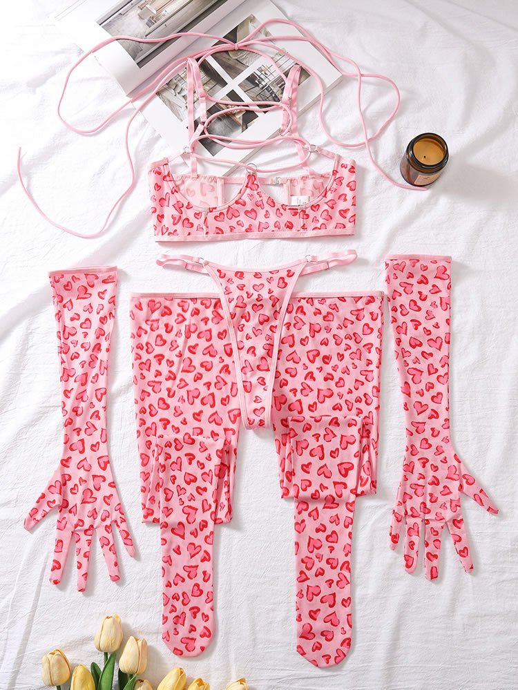 Wild Purrfection Bra Set - Late Night Lingerie