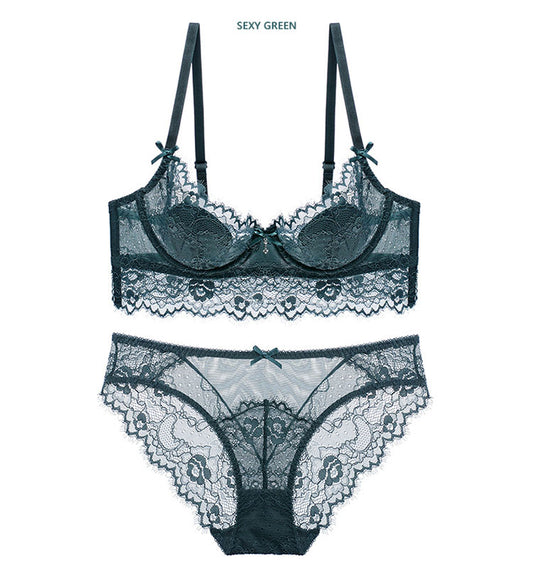 Floral Lace Lingerie Push up Bra Sets