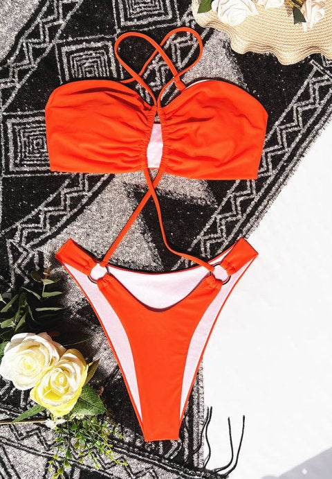 In The Shade One Piece Rope Swimsuit